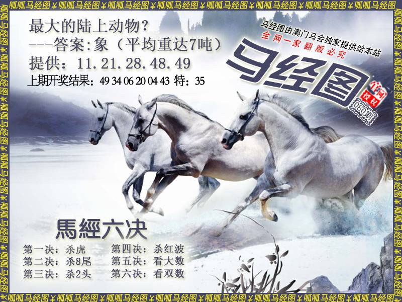 080期马经7[图]